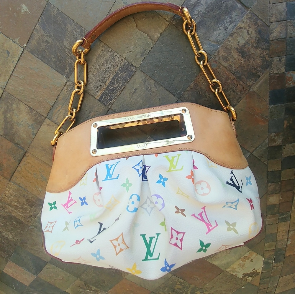 Authentic Louis Vuitton Multicolore Murikame Judy PM
